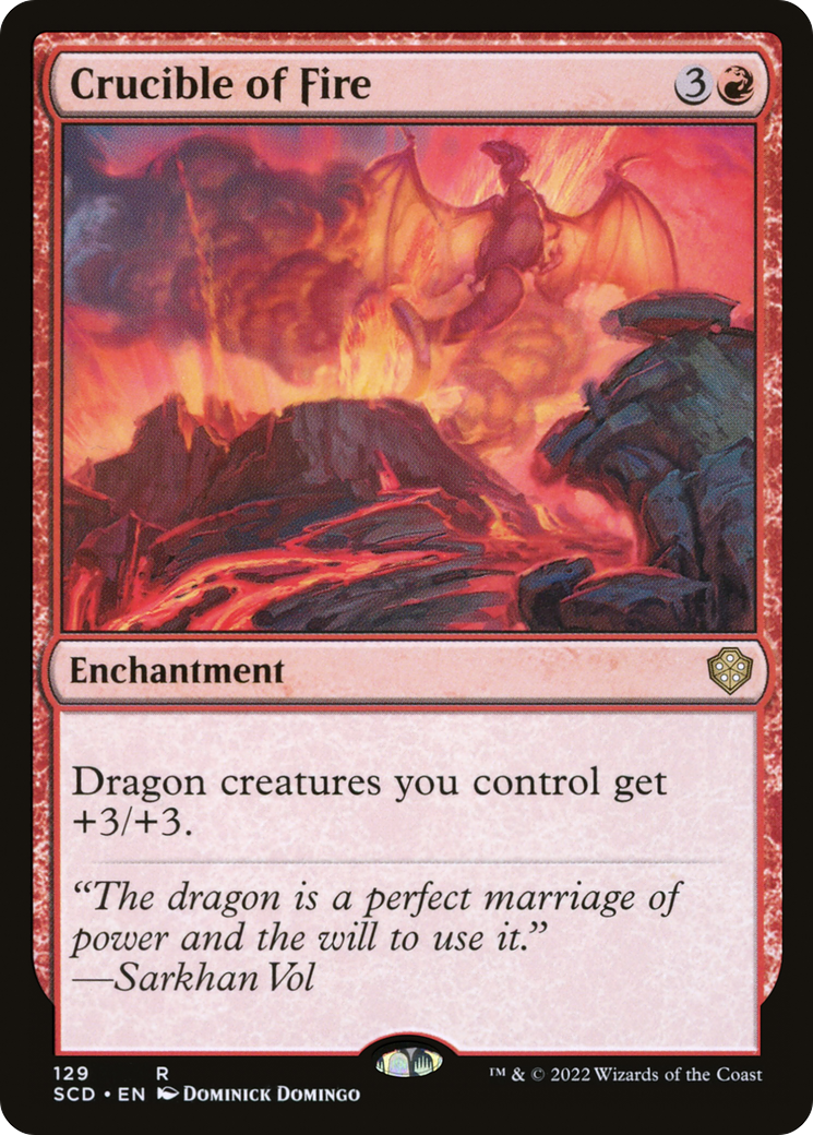 Crucible of Fire [Starter Commander Decks] | Jomio and Rueliete's Cards and Comics