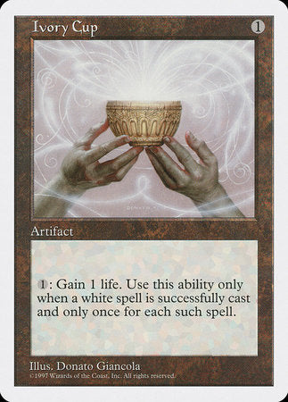 Ivory Cup [Fifth Edition] | Jomio and Rueliete's Cards and Comics
