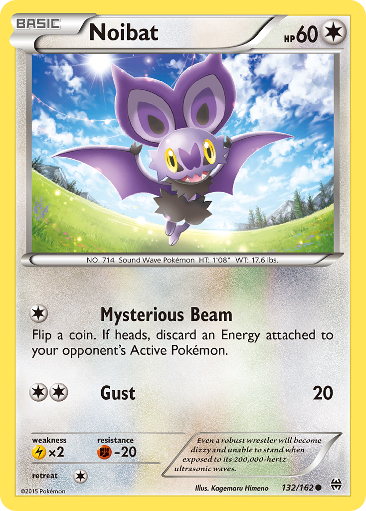 Noibat (132/162) [XY: BREAKthrough] | Jomio and Rueliete's Cards and Comics
