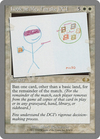 Look at Me, I'm the DCI [Unglued] | Jomio and Rueliete's Cards and Comics