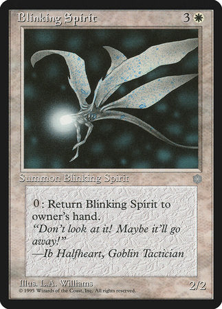 Blinking Spirit [Ice Age] | Jomio and Rueliete's Cards and Comics