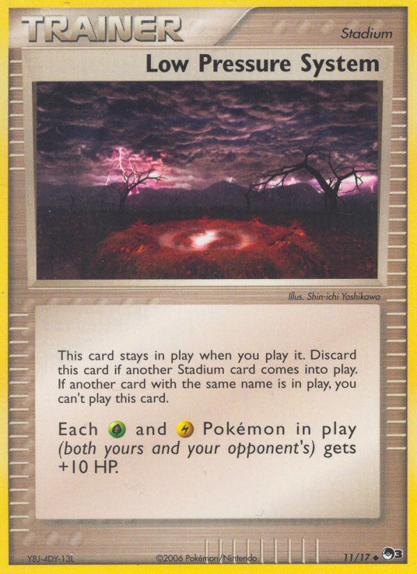 Low Pressure System (11/17) [POP Series 3] | Jomio and Rueliete's Cards and Comics