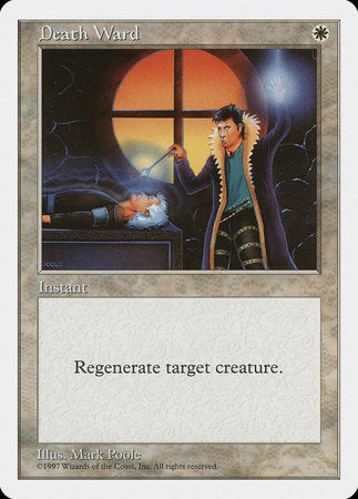 Death Ward [Fifth Edition] | Jomio and Rueliete's Cards and Comics