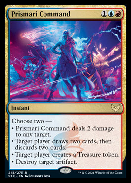 Prismari Command [Strixhaven: School of Mages] | Jomio and Rueliete's Cards and Comics