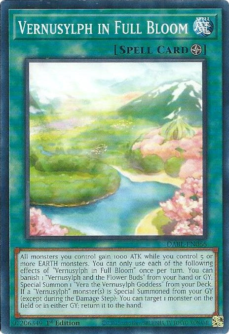 Vernusylph in Full Bloom [DABL-EN066] Common | Jomio and Rueliete's Cards and Comics