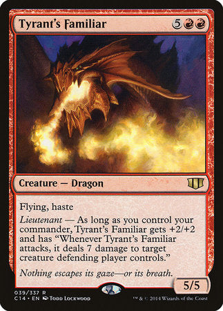 Tyrant's Familiar [Commander 2014] | Jomio and Rueliete's Cards and Comics
