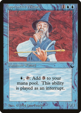 Apprentice Wizard [The Dark] | Jomio and Rueliete's Cards and Comics