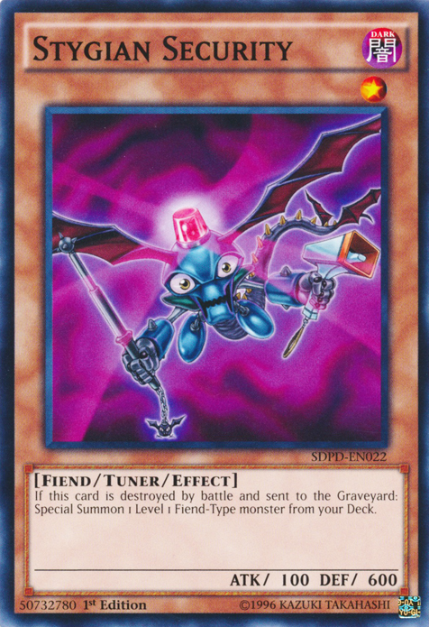 Stygian Security [SDPD-EN022] Common | Jomio and Rueliete's Cards and Comics