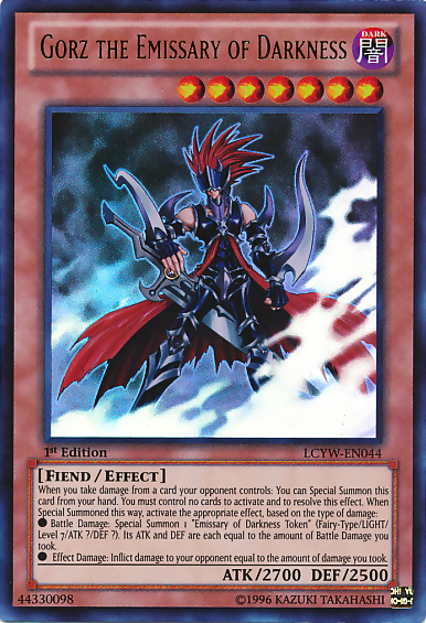 Gorz the Emissary of Darkness [LCYW-EN044] Ultra Rare | Jomio and Rueliete's Cards and Comics