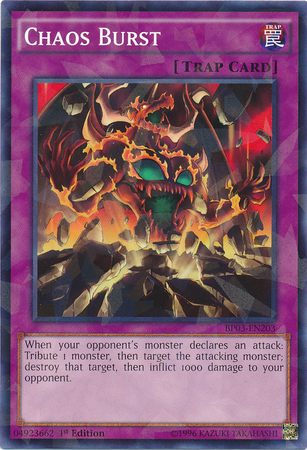 Chaos Burst (Shatterfoil) [BP03-EN203] Common | Jomio and Rueliete's Cards and Comics