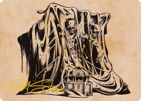 Gelatinous Cube (Showcase) Art Card (Gold-Stamped Signature) [Dungeons & Dragons: Adventures in the Forgotten Realms Art Series] | Jomio and Rueliete's Cards and Comics