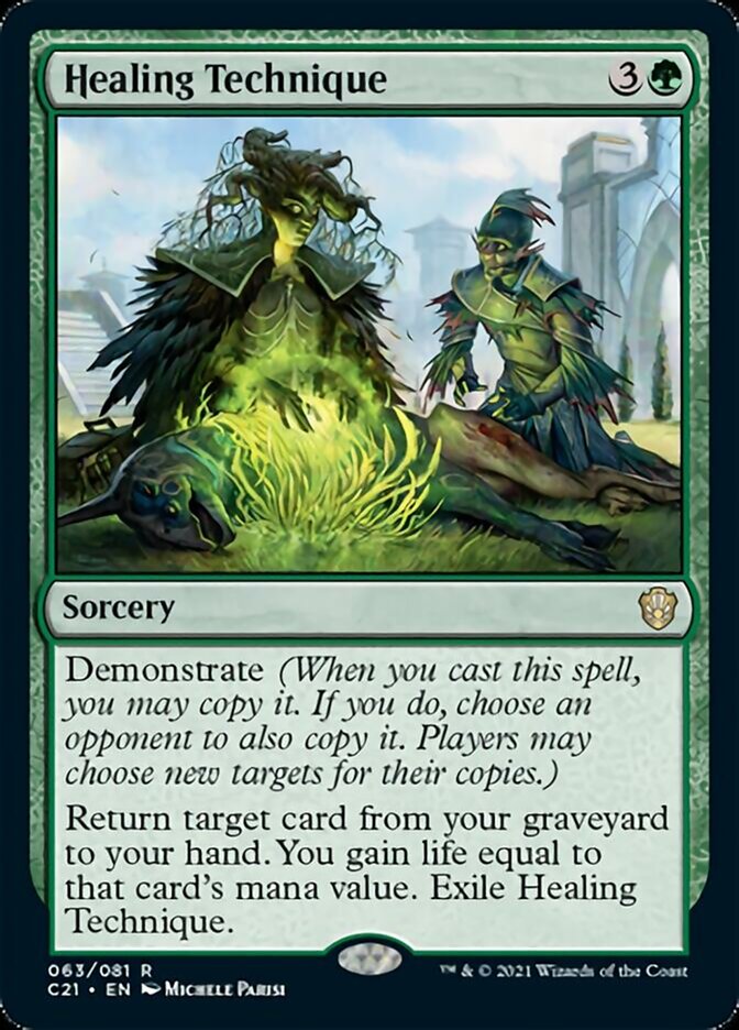 Healing Technique [Commander 2021] | Jomio and Rueliete's Cards and Comics