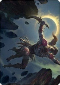 Nighthawk Scavenger Art Card [Zendikar Rising Art Series] | Jomio and Rueliete's Cards and Comics