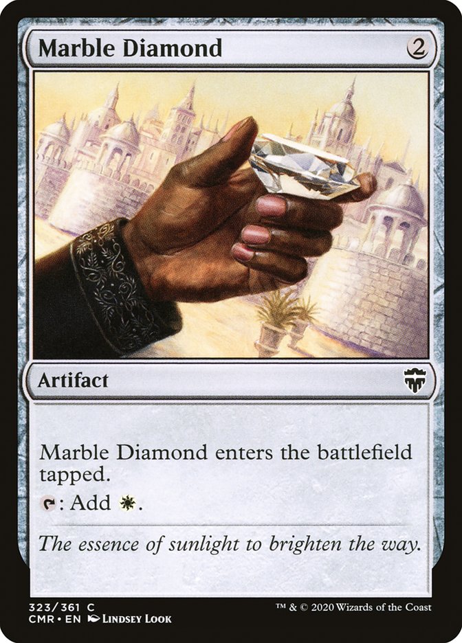 Marble Diamond [Commander Legends] | Jomio and Rueliete's Cards and Comics