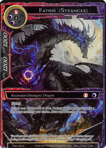 Fafnir (Stranger) (Full Art) (PofA-090) [Alice Origin IV: Prologue of Attoractia] | Jomio and Rueliete's Cards and Comics