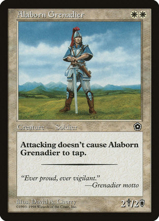 Alaborn Grenadier [Portal Second Age] | Jomio and Rueliete's Cards and Comics