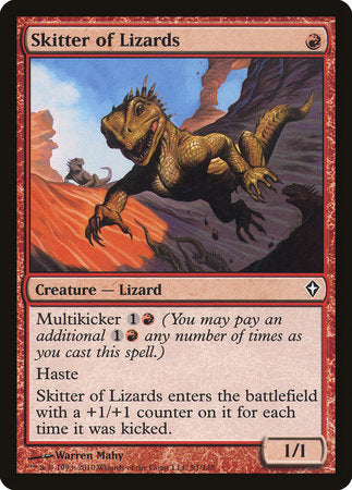 Skitter of Lizards [Worldwake] | Jomio and Rueliete's Cards and Comics