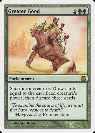 Greater Good [Ninth Edition] | Jomio and Rueliete's Cards and Comics