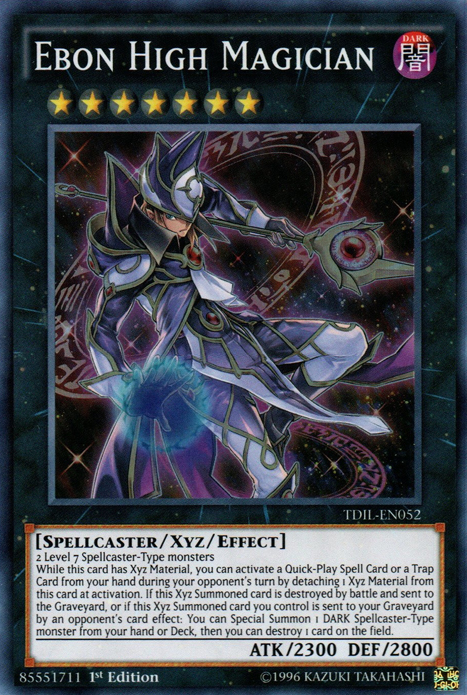 Ebon High Magician [TDIL-EN052] Super Rare | Jomio and Rueliete's Cards and Comics