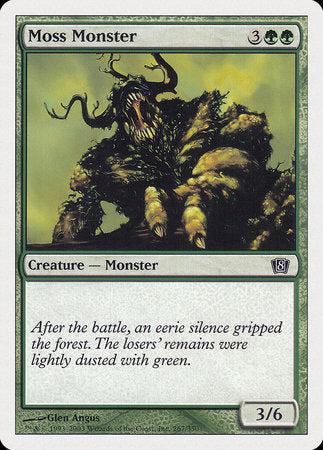 Moss Monster [Eighth Edition] | Jomio and Rueliete's Cards and Comics
