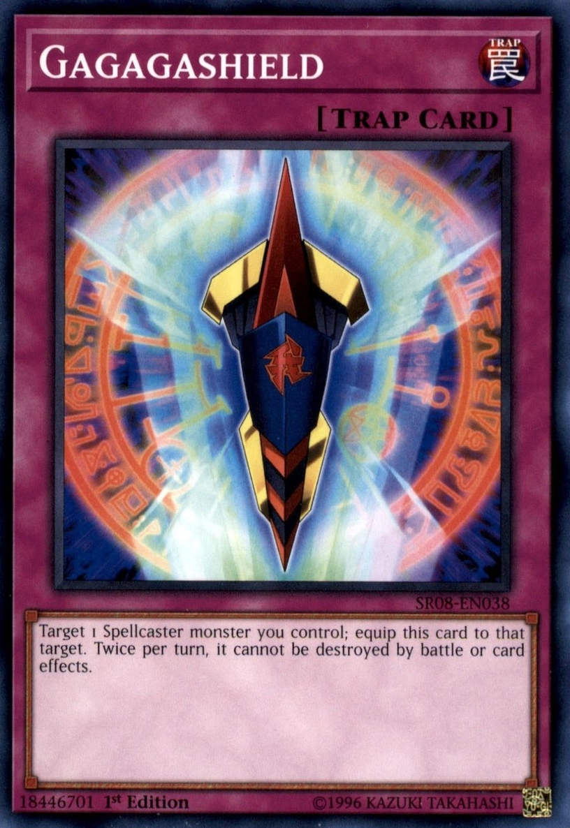 Gagagashield [SR08-EN038] Common | Jomio and Rueliete's Cards and Comics