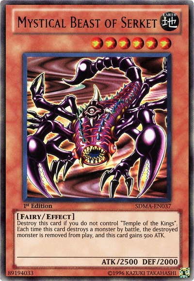 Mystical Beast of Serket [SDMA-EN037] Ultra Rare | Jomio and Rueliete's Cards and Comics