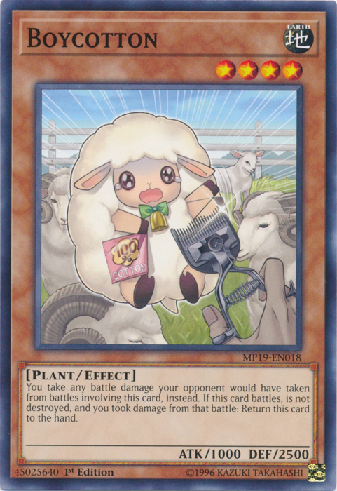 Boycotton [MP19-EN018] Common | Jomio and Rueliete's Cards and Comics
