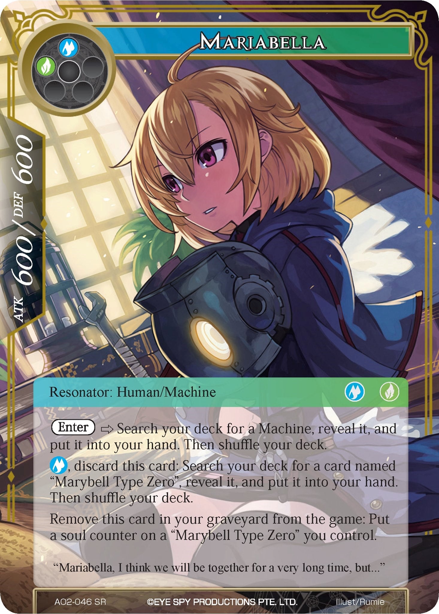 Mariabella (AO2-046) [Alice Origin II] | Jomio and Rueliete's Cards and Comics