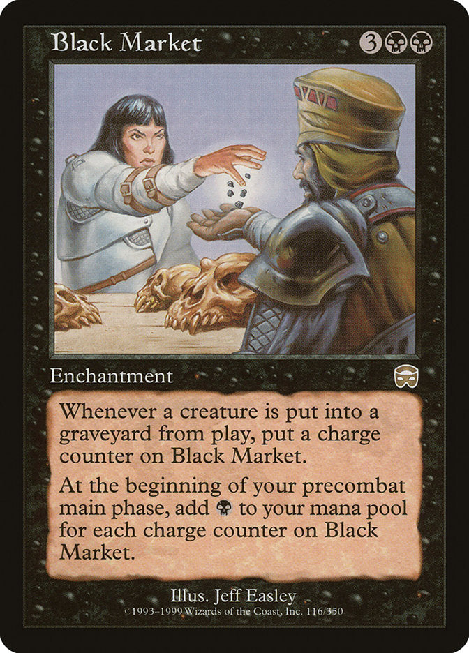 Black Market [Mercadian Masques] | Jomio and Rueliete's Cards and Comics