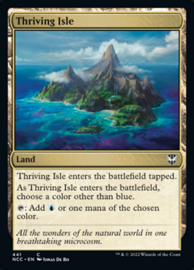 Thriving Isle [Streets of New Capenna Commander] | Jomio and Rueliete's Cards and Comics