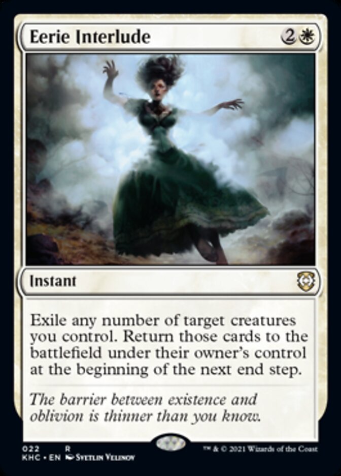 Eerie Interlude [Kaldheim Commander] | Jomio and Rueliete's Cards and Comics