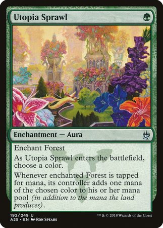 Utopia Sprawl [Masters 25] | Jomio and Rueliete's Cards and Comics