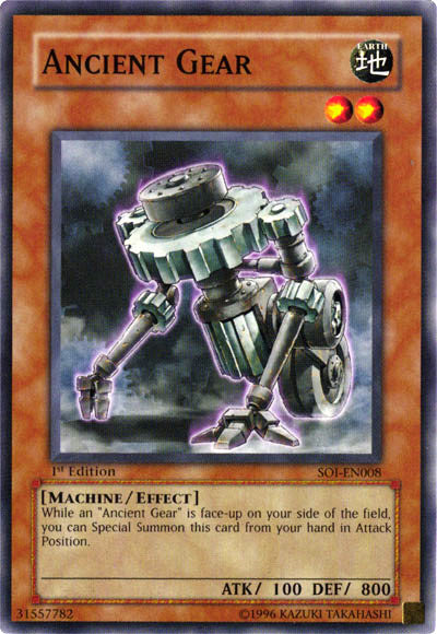 Ancient Gear [SOI-EN008] Common | Jomio and Rueliete's Cards and Comics