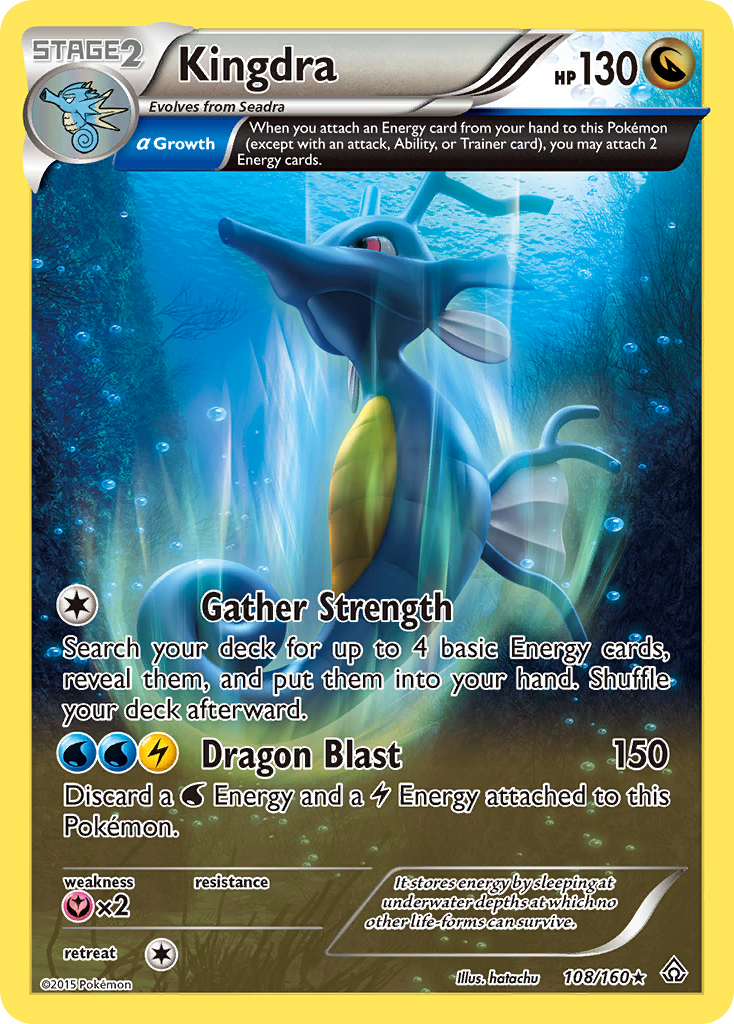 Kingdra (108/160) [XY: Primal Clash] | Jomio and Rueliete's Cards and Comics