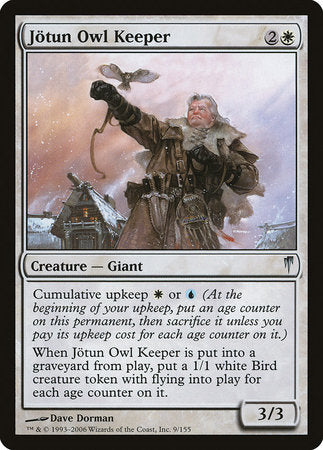 Jotun Owl Keeper [Coldsnap] | Jomio and Rueliete's Cards and Comics