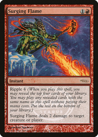 Surging Flame [Arena League 2006] | Jomio and Rueliete's Cards and Comics