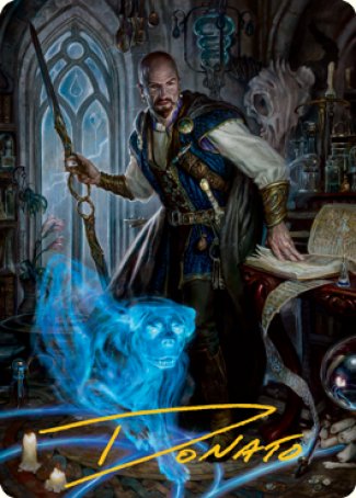 Mordenkainen Art Card (Gold-Stamped Signature) [Dungeons & Dragons: Adventures in the Forgotten Realms Art Series] | Jomio and Rueliete's Cards and Comics