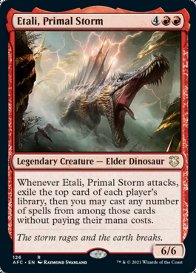 Etali, Primal Storm [Dungeons & Dragons: Adventures in the Forgotten Realms Commander] | Jomio and Rueliete's Cards and Comics