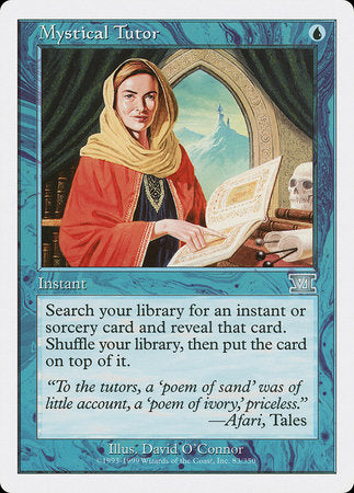 Mystical Tutor [Classic Sixth Edition] | Jomio and Rueliete's Cards and Comics