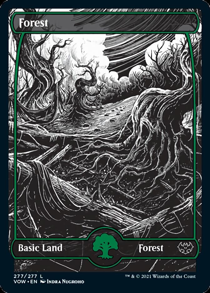 Forest (277) [Innistrad: Crimson Vow] | Jomio and Rueliete's Cards and Comics