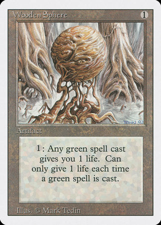 Wooden Sphere [Revised Edition] | Jomio and Rueliete's Cards and Comics