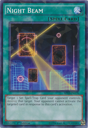 Night Beam (Shatterfoil) [BP03-EN176] Common | Jomio and Rueliete's Cards and Comics