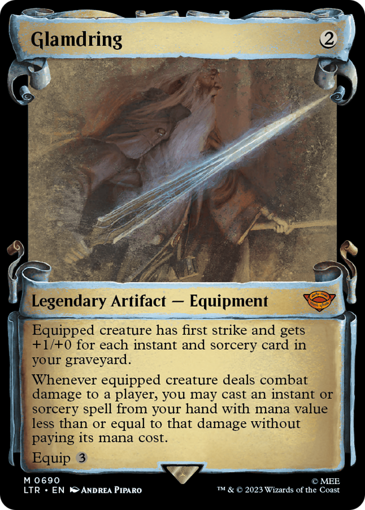 Glamdring [The Lord of the Rings: Tales of Middle-Earth Showcase Scrolls] | Jomio and Rueliete's Cards and Comics