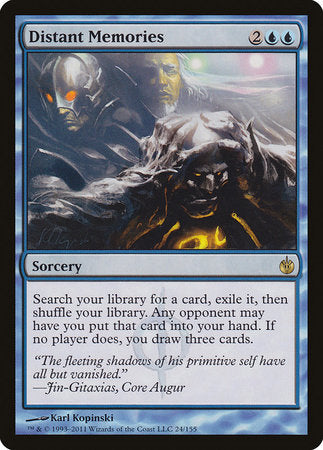 Distant Memories [Mirrodin Besieged] | Jomio and Rueliete's Cards and Comics