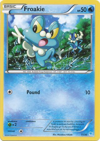Froakie (11/30) [XY: Trainer Kit 3 - Suicune] | Jomio and Rueliete's Cards and Comics