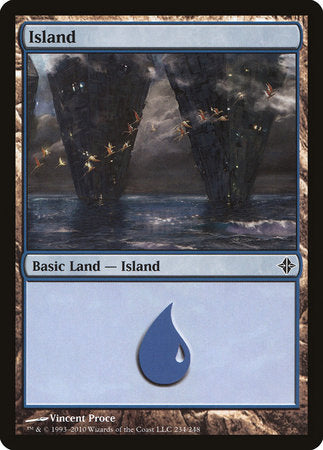 Island (234) [Rise of the Eldrazi] | Jomio and Rueliete's Cards and Comics