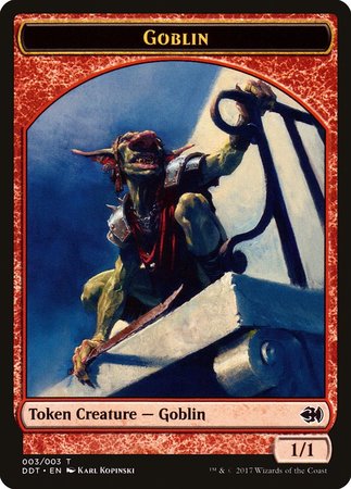 Goblin Token [Duel Decks: Merfolk vs. Goblins Tokens] | Jomio and Rueliete's Cards and Comics