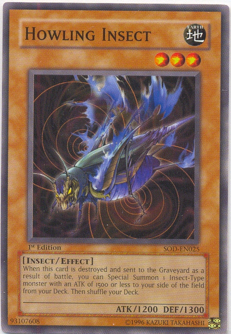 Howling Insect [SOD-EN025] Common | Jomio and Rueliete's Cards and Comics