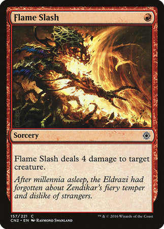 Flame Slash [Conspiracy: Take the Crown] | Jomio and Rueliete's Cards and Comics