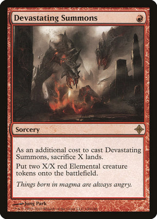 Devastating Summons [Rise of the Eldrazi] | Jomio and Rueliete's Cards and Comics